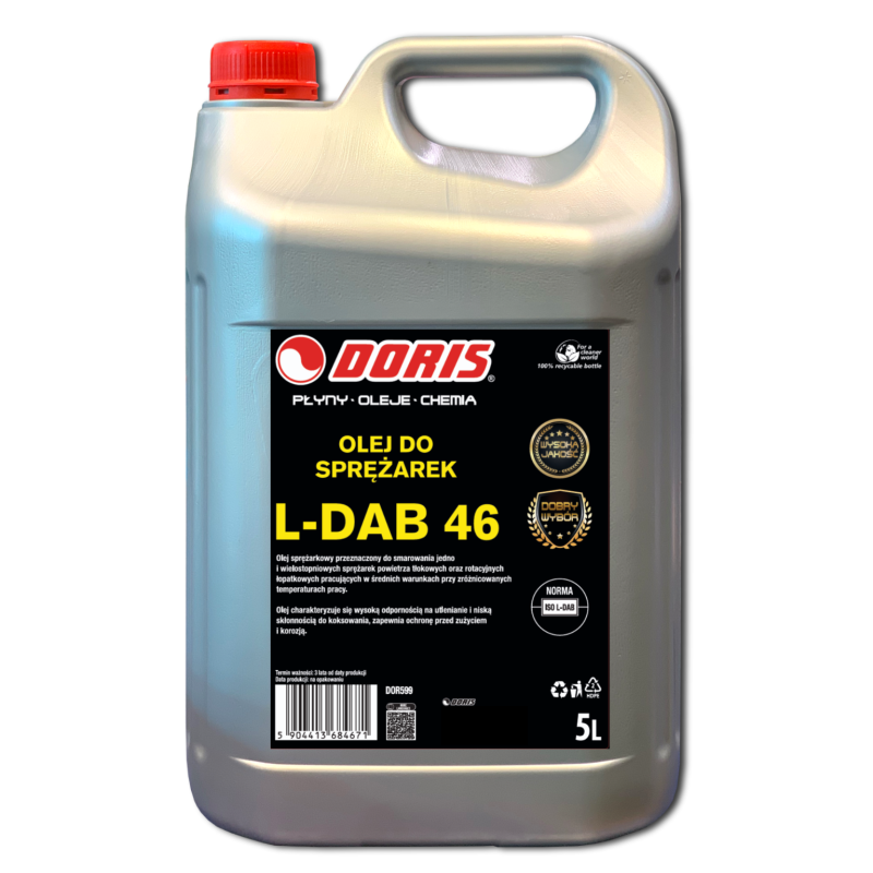Olej sprężarkowy L-DAB 46 DORIS 5L 1szt 