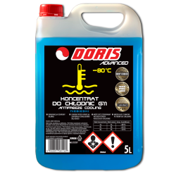 DORIS Koncentrat płynu do chłodnic G11 -80°C 5L