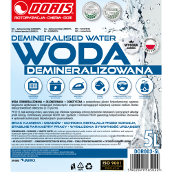 DORIS Woda demineralizowana 200L